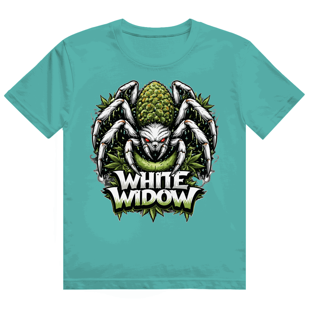 Weißes Heavy Cotton T-Shirt von Division420 mit modernem Tubular Fit und nachhaltiger Baumwolle