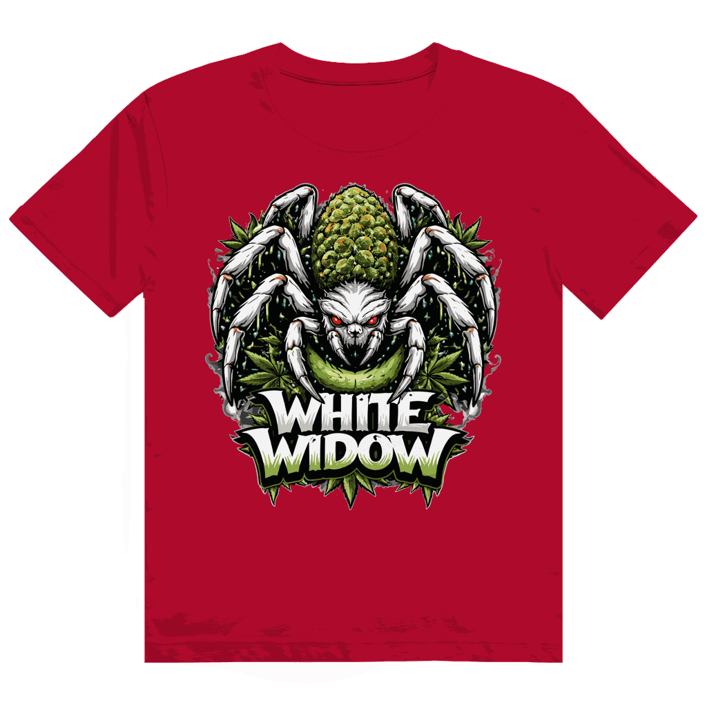 Weiße Heavy Cotton T-Shirt mit modernem Tubular Fit von Division420