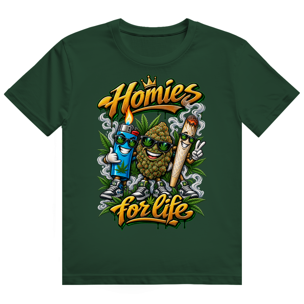 Heavy Cotton T-Shirt - Homies for life | Division420®