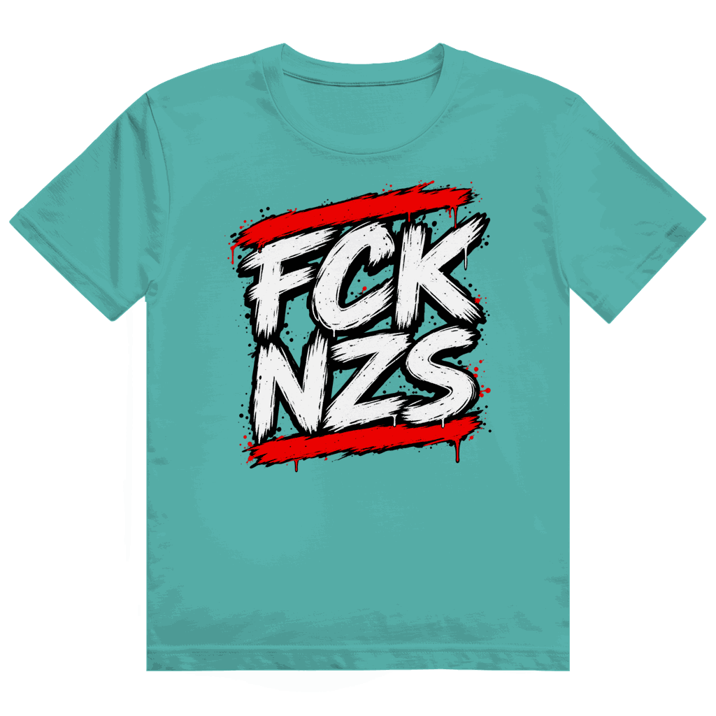 Heavy Cotton T-Shirt - FCK NZS BWR | Division420®