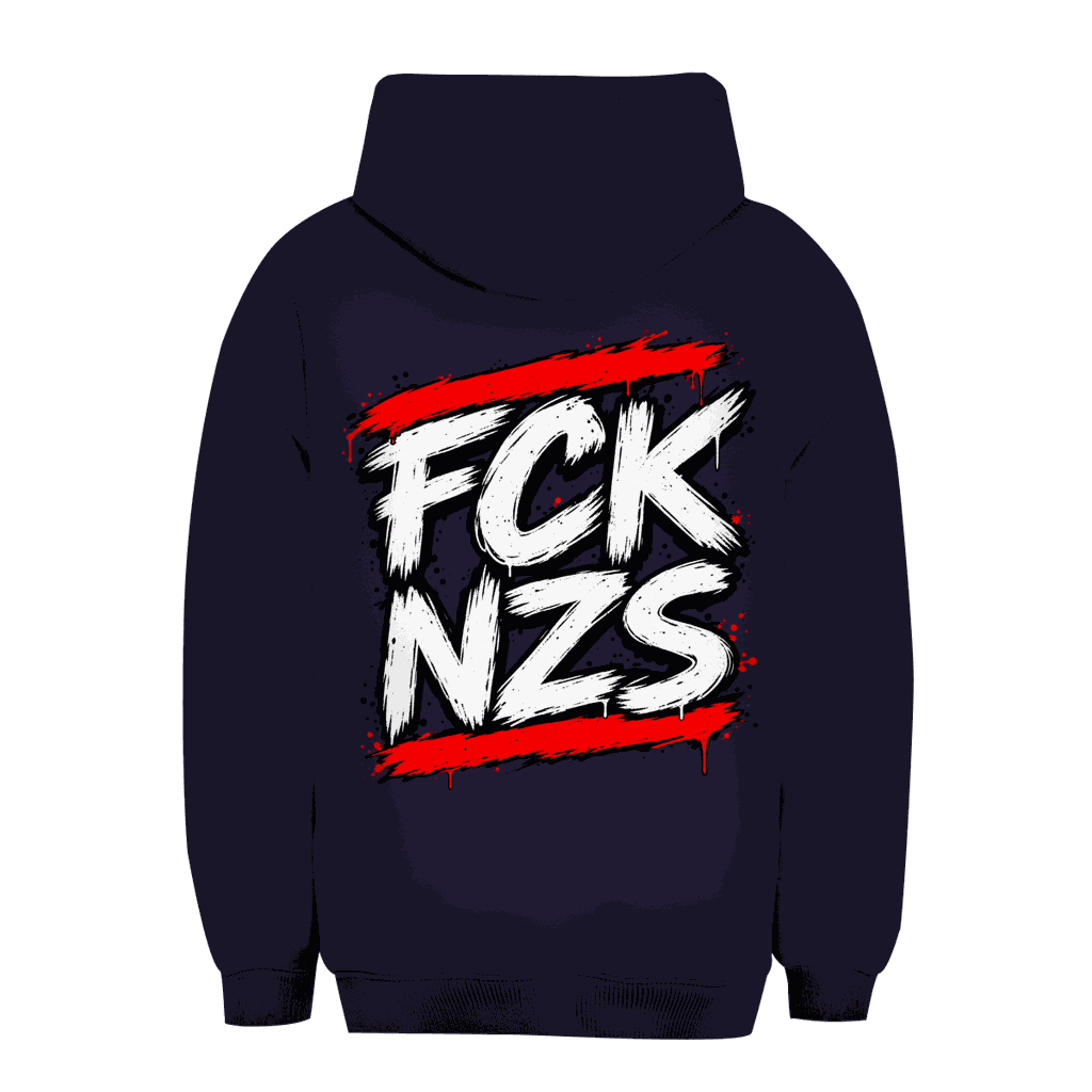 Unisex Oversize Hoodie - FCK NZS BWR | Division420®
