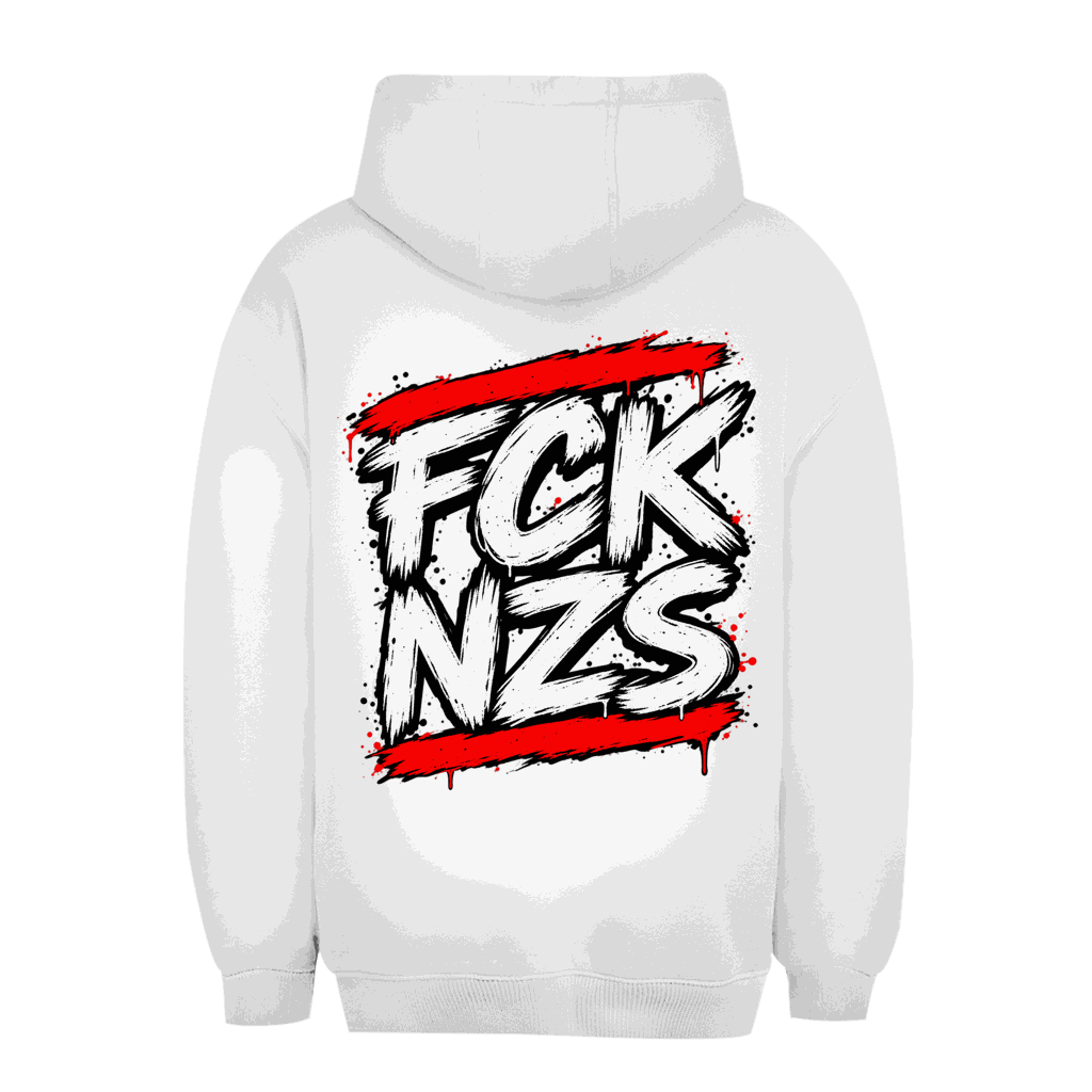 Unisex Oversize Hoodie - FCK NZS BWR | Division420®
