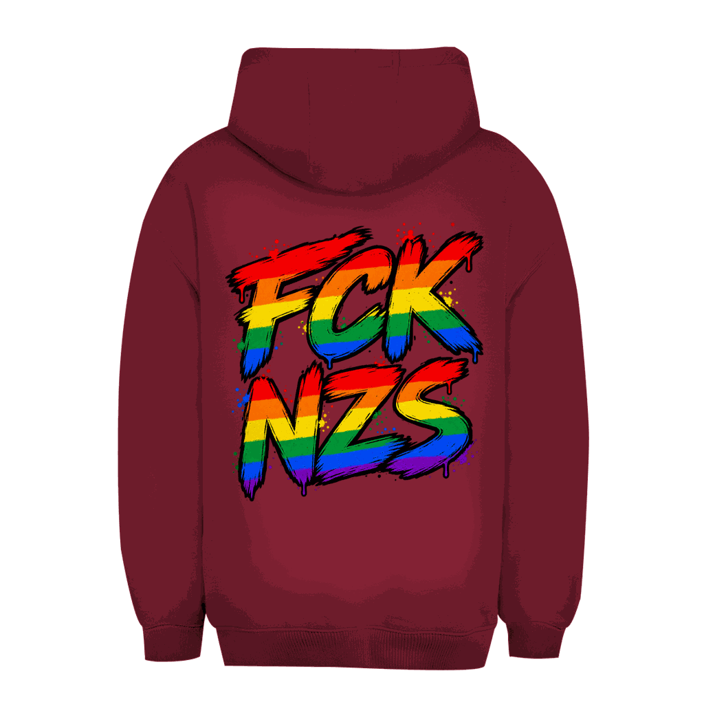 Unisex Oversize Hoodie - Regenbogen FCK NZS | Division420®