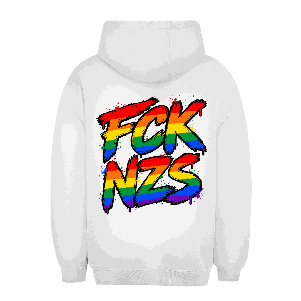 Unisex Oversize Hoodie - Regenbogen FCK NZS | Division420®