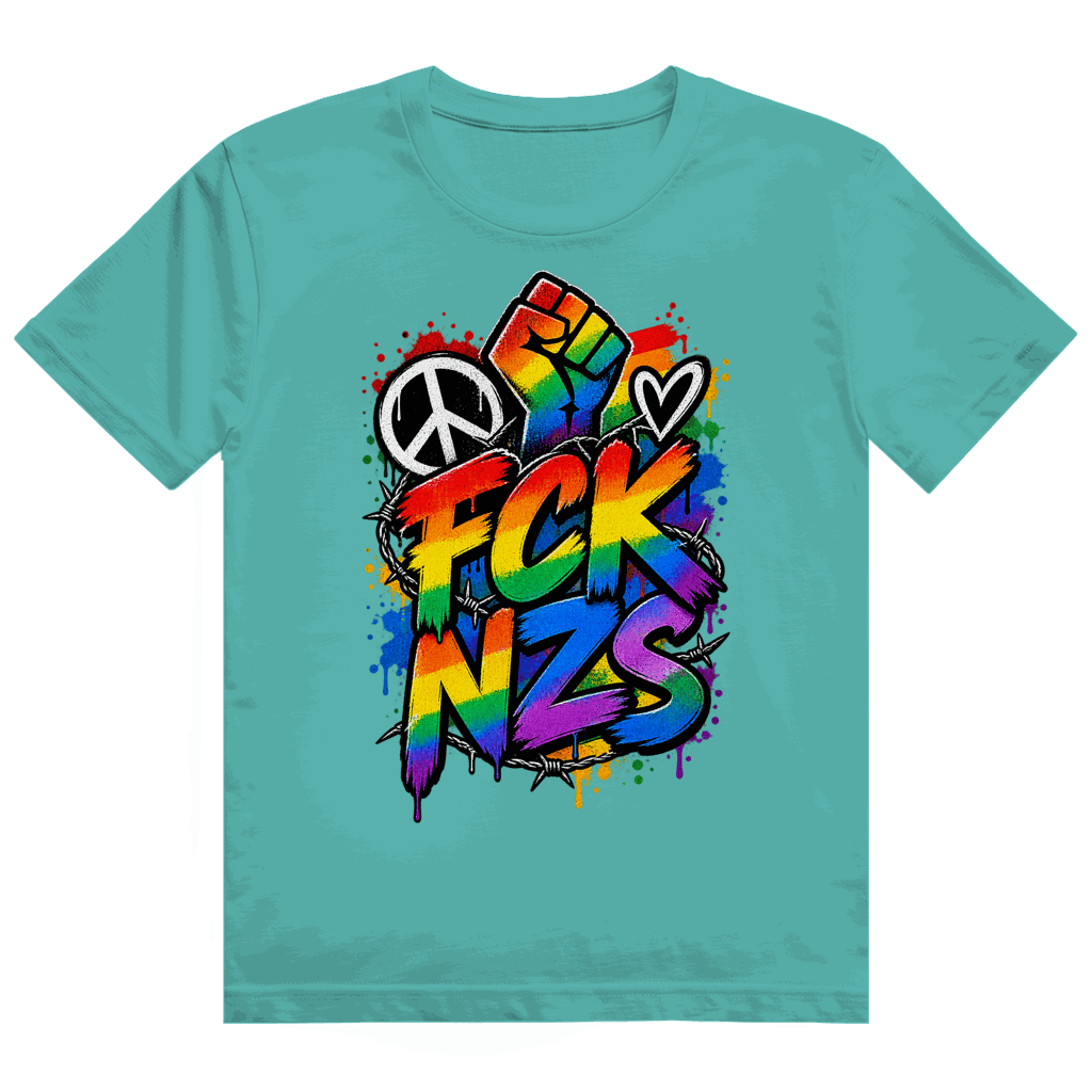 Heavy Cotton T-Shirt - FCK NZS Art Print | Division420®