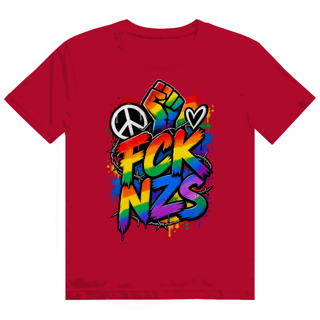 Heavy Cotton T-Shirt - FCK NZS Art Print | Division420®
