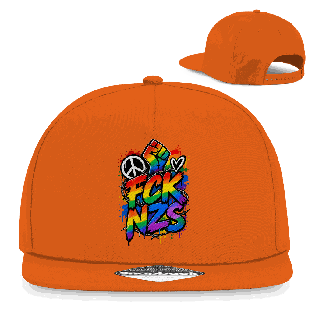 Snapback Rapper Cap - FCK NZS Art Print | Division420®