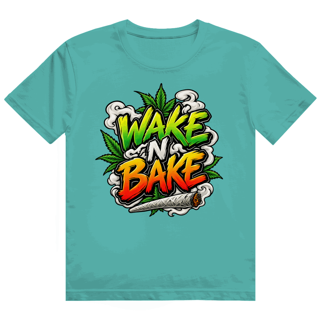 Heavy Cotton T-Shirt - Wake N Bake | Division420®