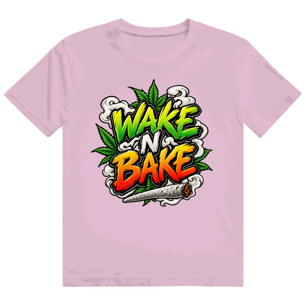 Heavy Cotton T-Shirt - Wake N Bake | Division420®