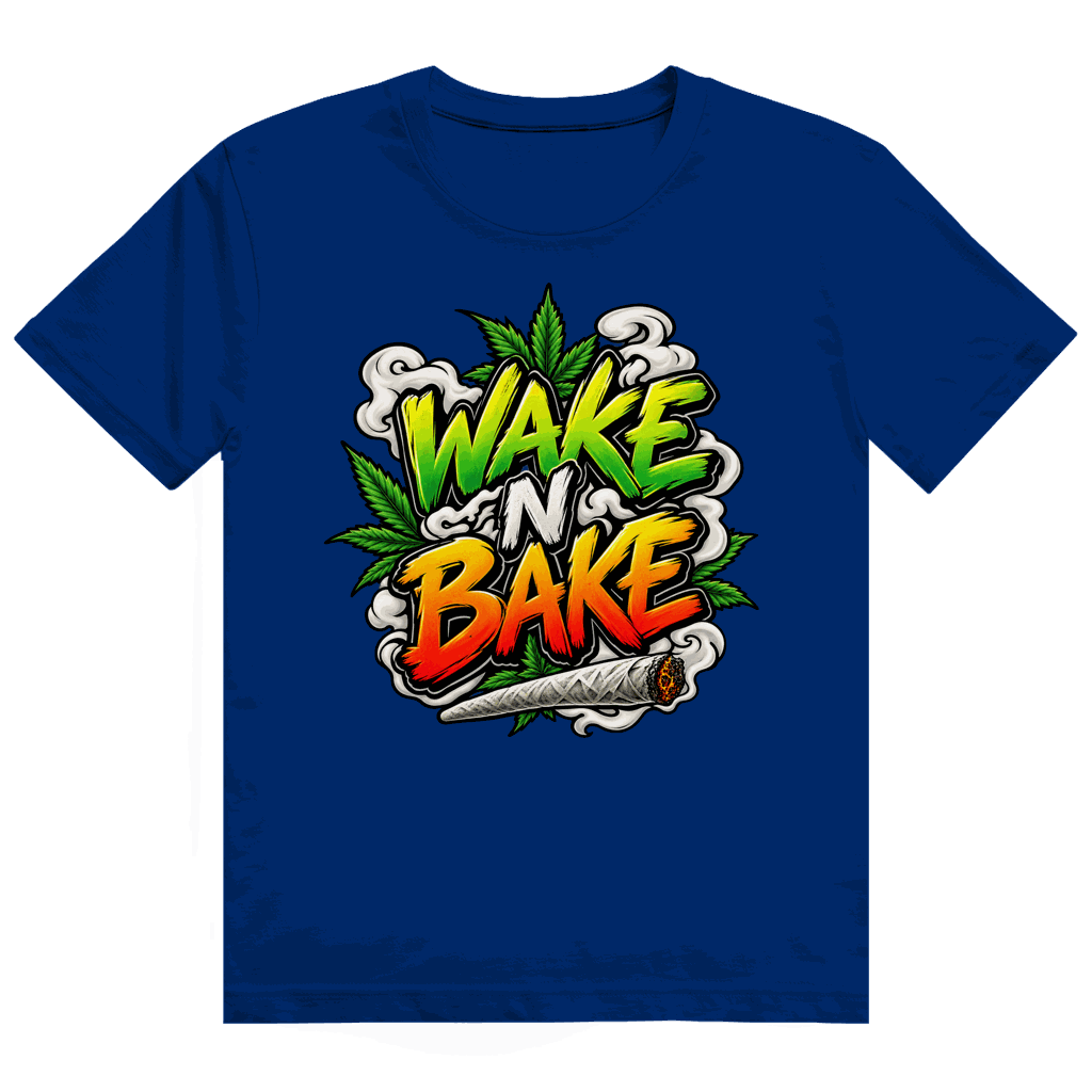 Heavy Cotton T-Shirt - Wake N Bake | Division420®