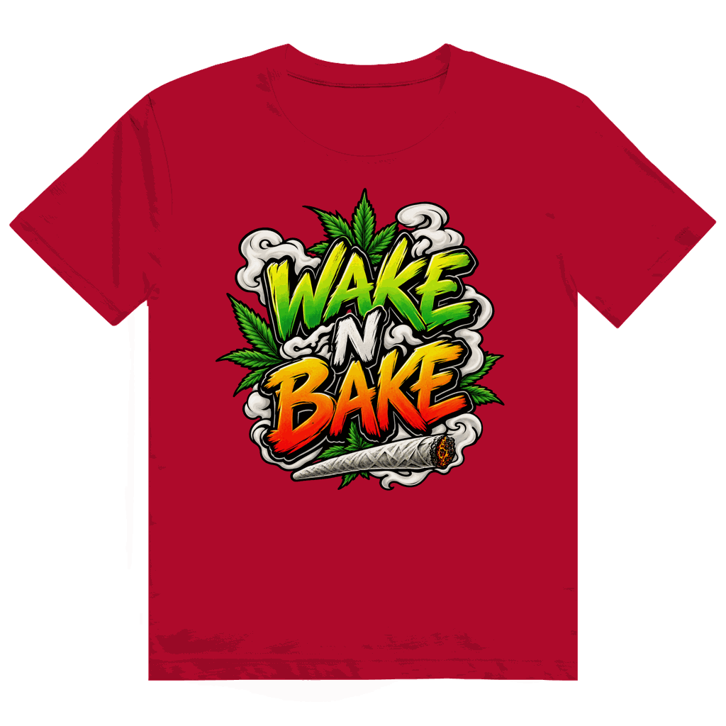 Heavy Cotton T-Shirt - Wake N Bake | Division420®