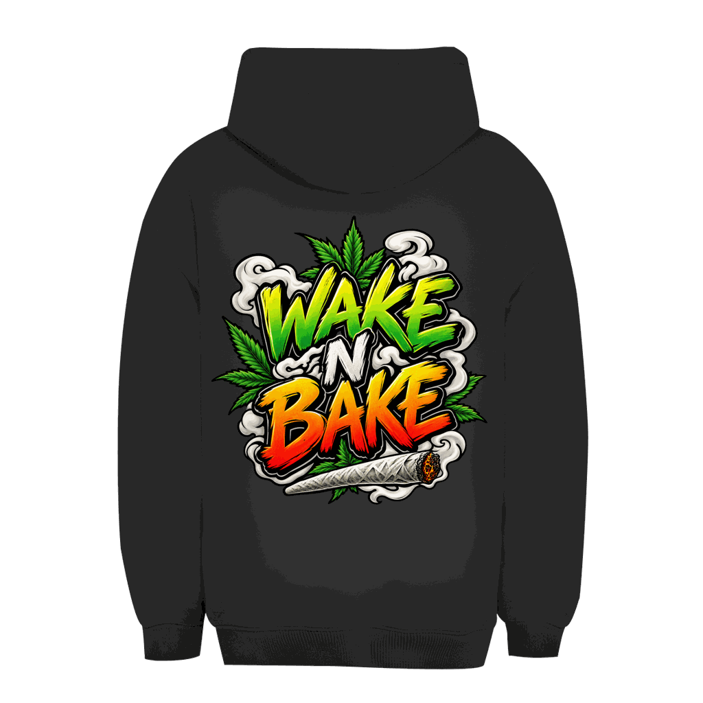 Unisex Oversize Hoodie - Wake N Bake | Division420®