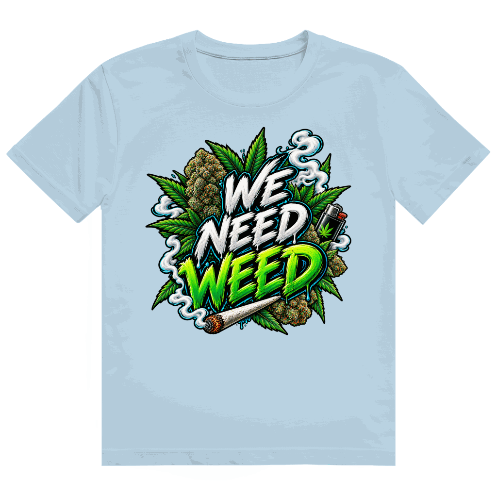 Heavy Cotton T-Shirt - We need Weed | Division420®