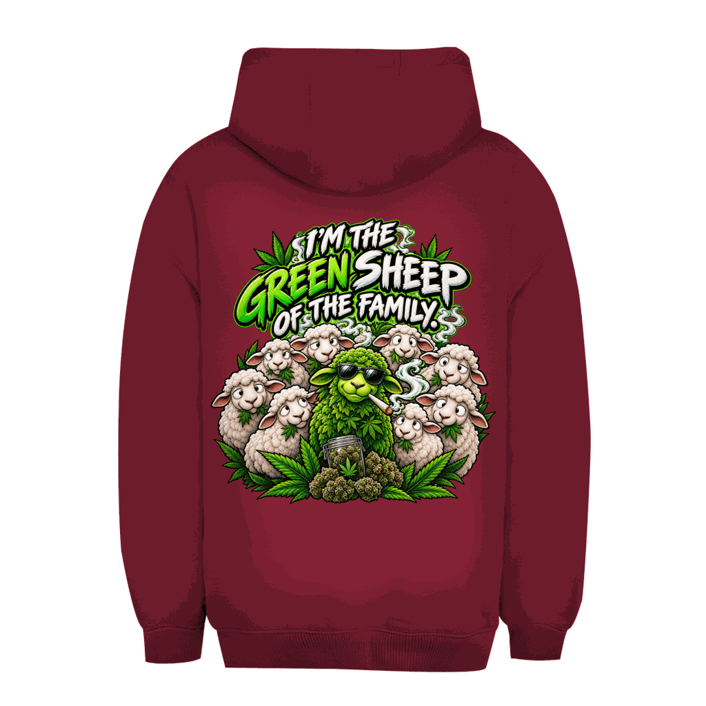 Unisex Oversize Hoodie - Im the green Sheep | Division420®