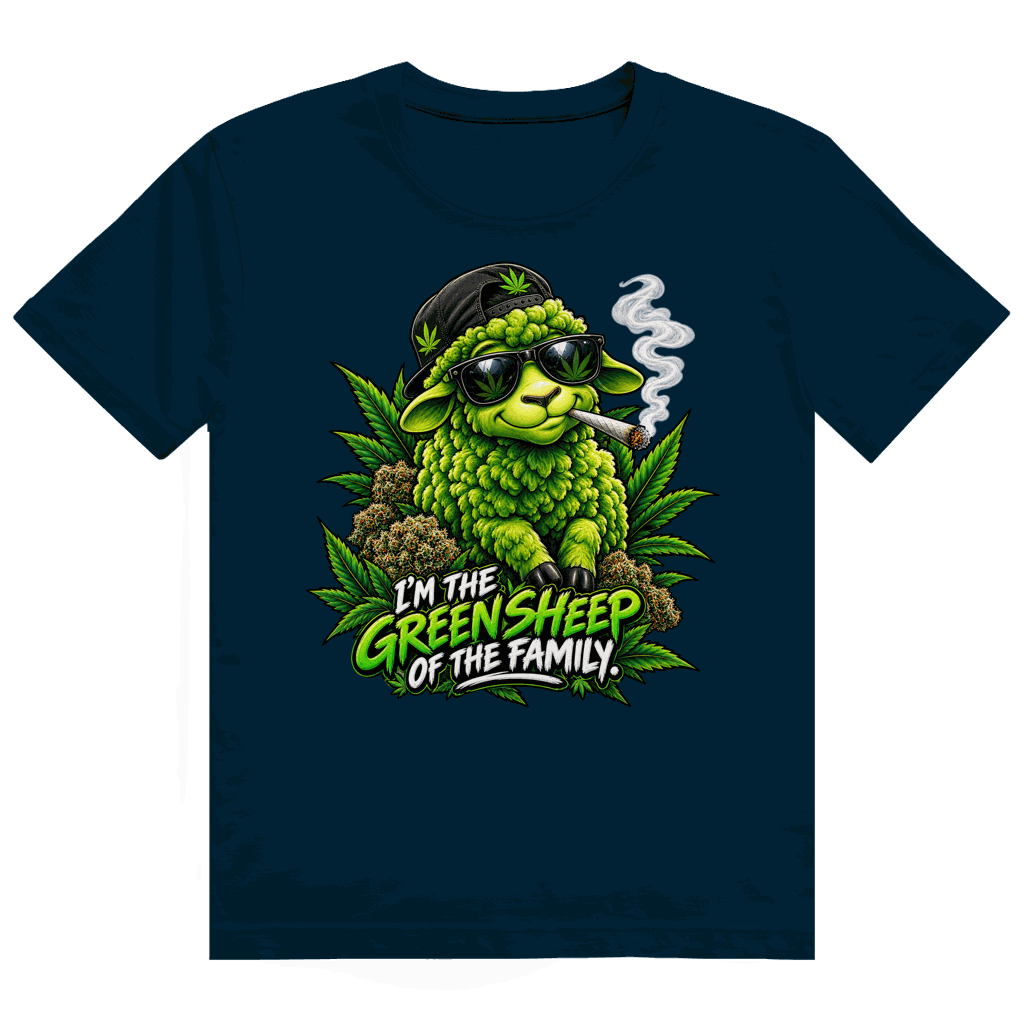 Heavy Cotton T-Shirt - Green Sheep | Division420®