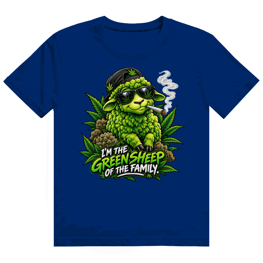 Heavy Cotton T-Shirt - Green Sheep | Division420®
