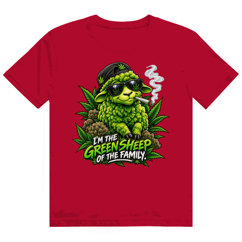 Heavy Cotton T-Shirt - Green Sheep | Division420®