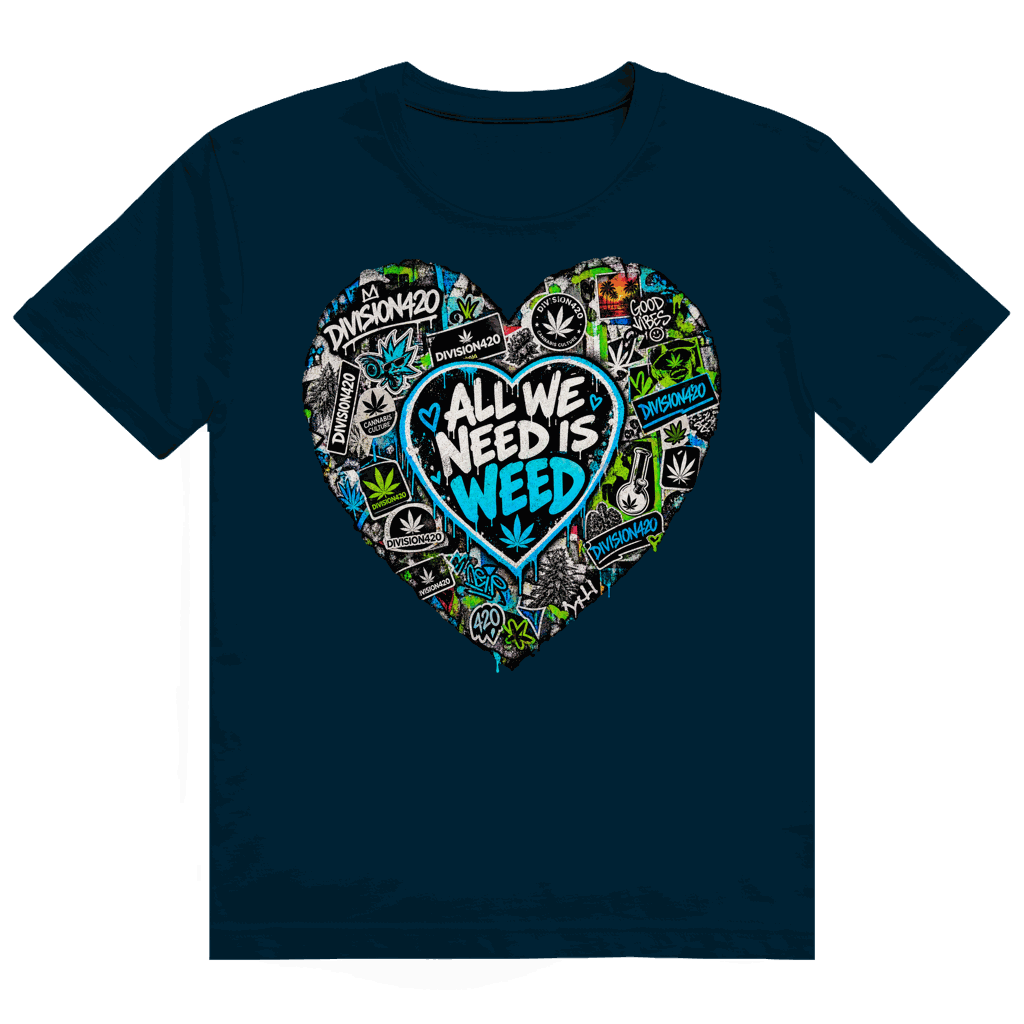 Herren Heavy Cotton T-Shirt - All we need | Division420®