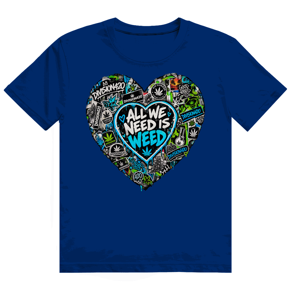 Herren Heavy Cotton T-Shirt - All we need | Division420®