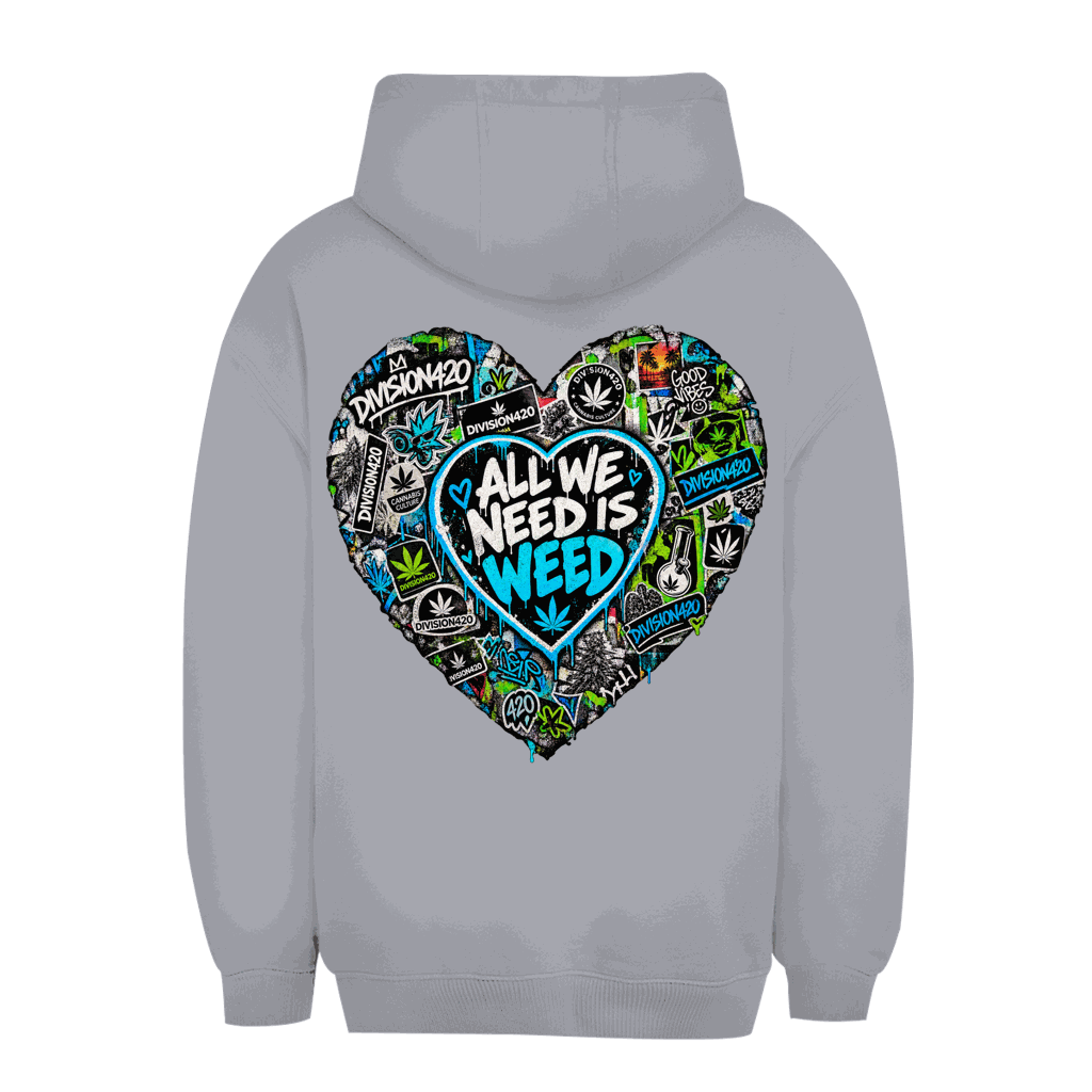 Unisex Oversize Hoodie - All we need | Division420®