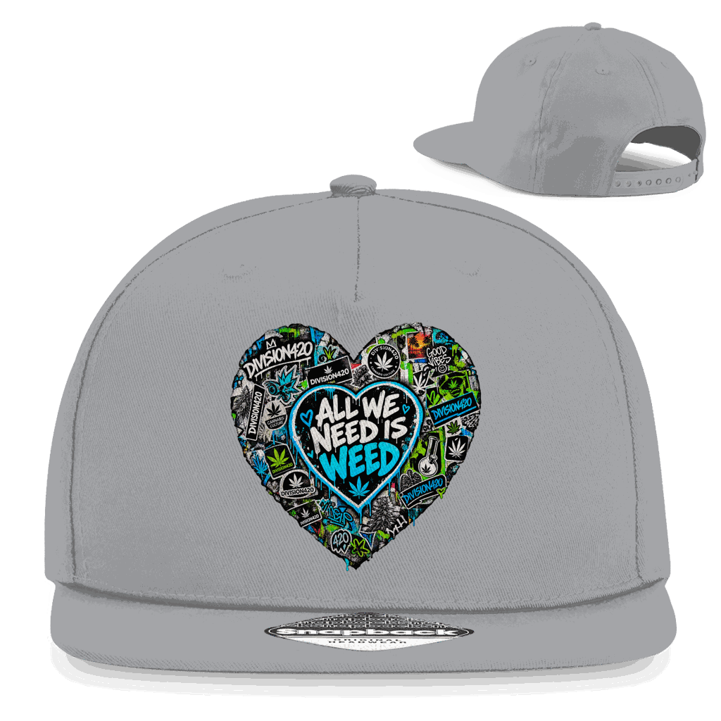 Snapback Rapper Cap - All we need | Division420®