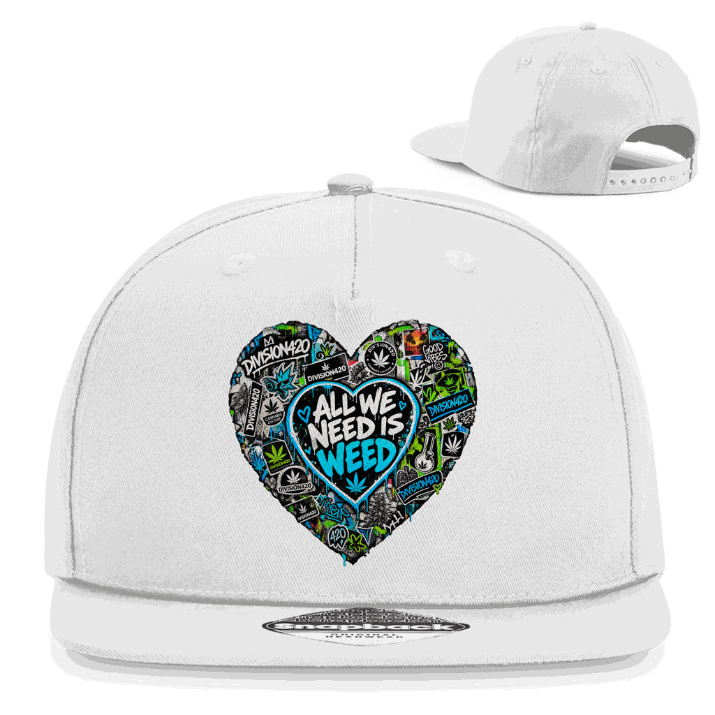 Snapback Rapper Cap - All we need | Division420®