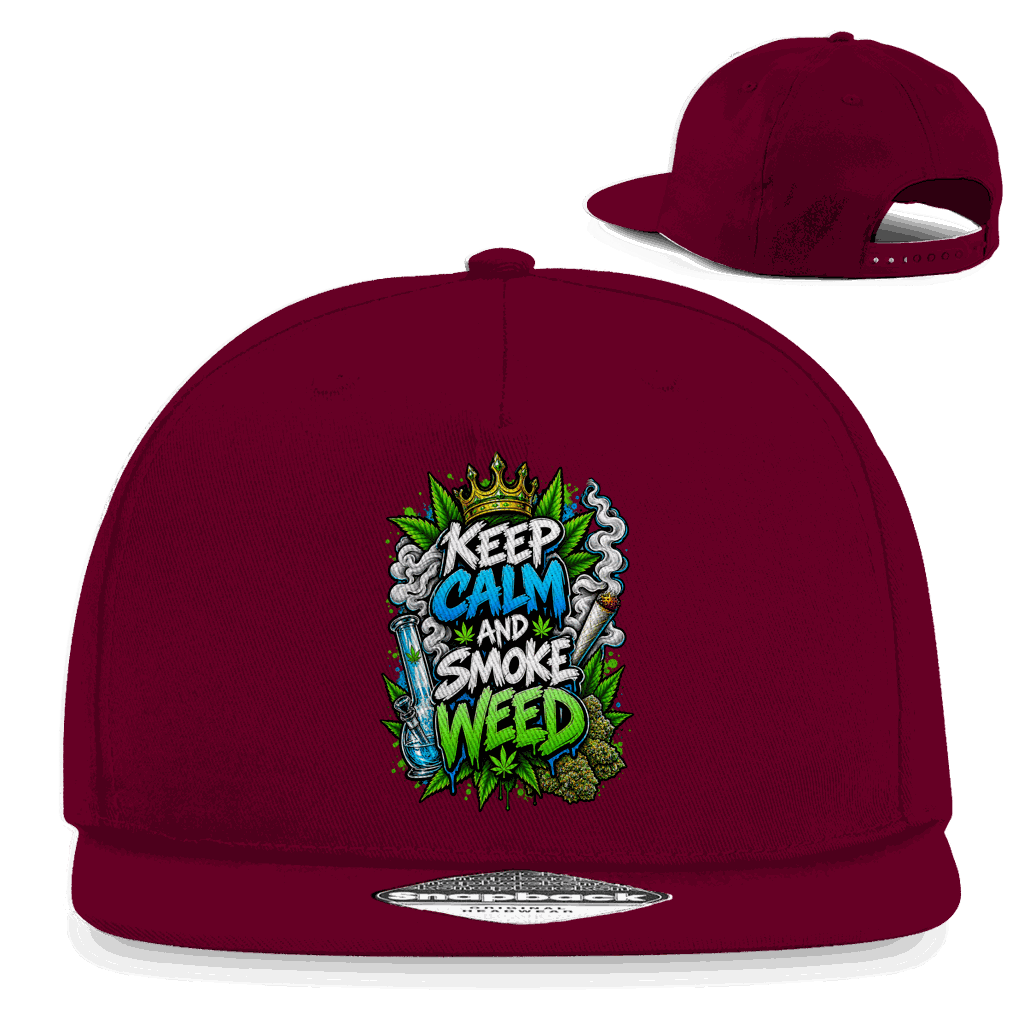 Snapback Rapper Cap - Keep Calm | Division420®