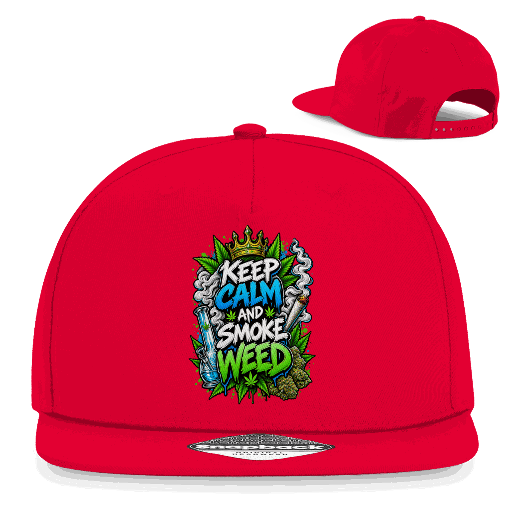 Snapback Rapper Cap - Keep Calm | Division420®