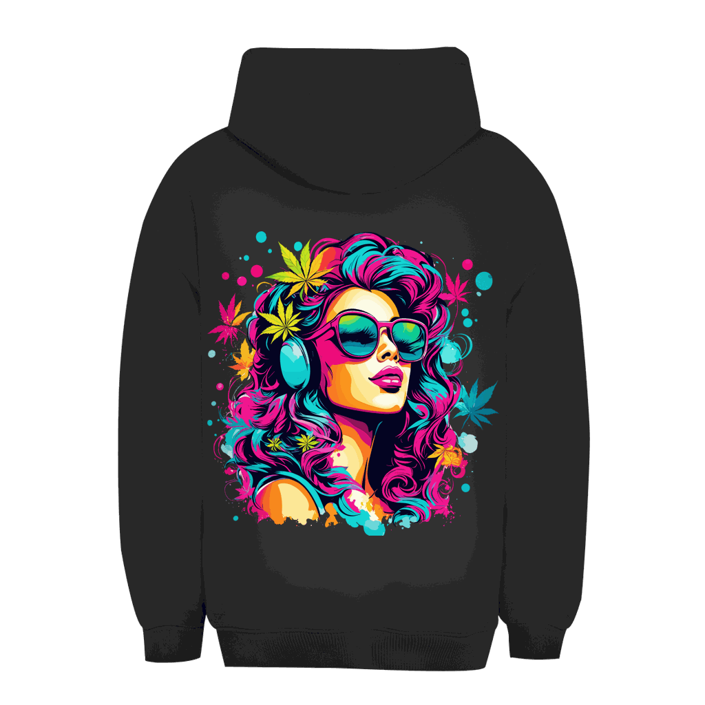 Unisex oversize hoodie by Division420 with relaxed fit and adjustable hood in urban street style