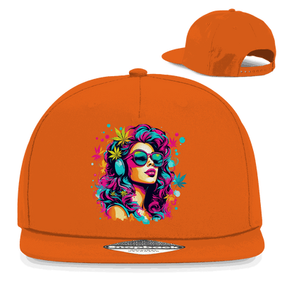 Division420 Snapback Cap Beautiful Girl urban style 5-panel cotton twill hat