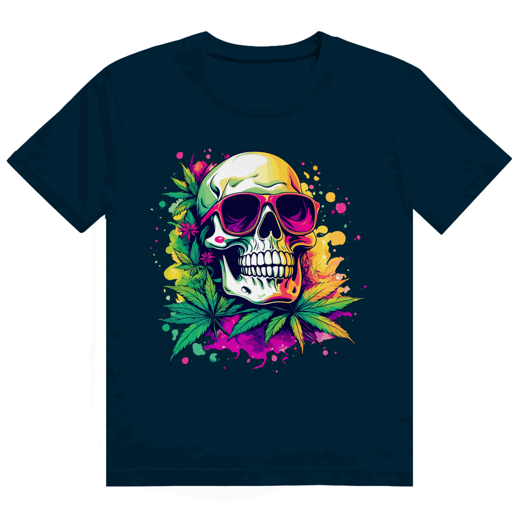 Heavy Cotton T-Shirt - Cool Skull | Division420®