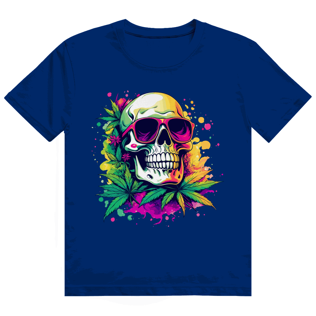 Heavy Cotton T-Shirt - Cool Skull | Division420®