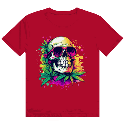 Heavy Cotton T-Shirt - Cool Skull | Division420®