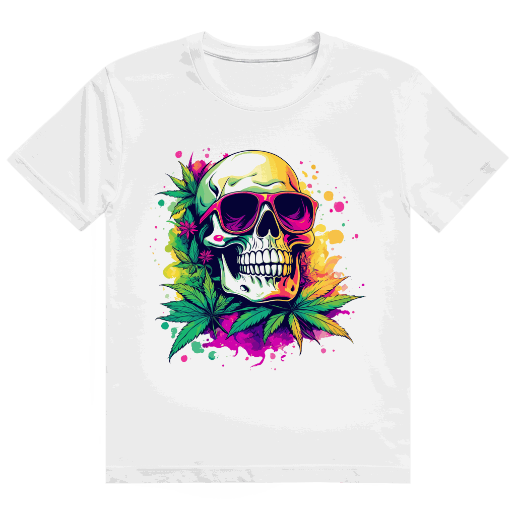 Heavy Cotton T-Shirt - Cool Skull | Division420®