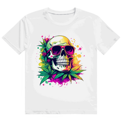 Heavy Cotton T-Shirt - Cool Skull | Division420®