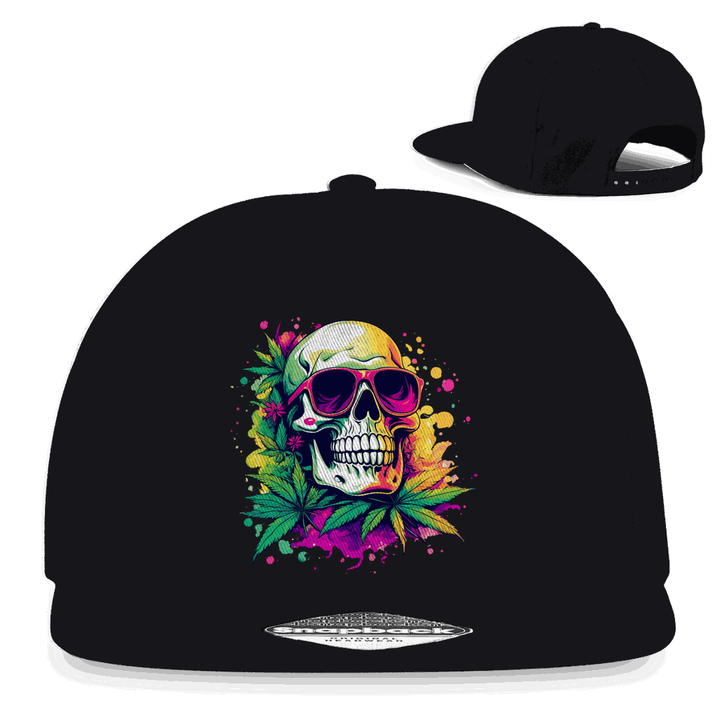 Snapback Rapper Cap - Cool Skull | Division420®