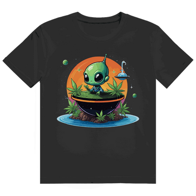 Division420 Heavy Cotton T-Shirt OG Alien aus nachhaltiger Baumwolle mit modernem Tubular Fit und robustem Design