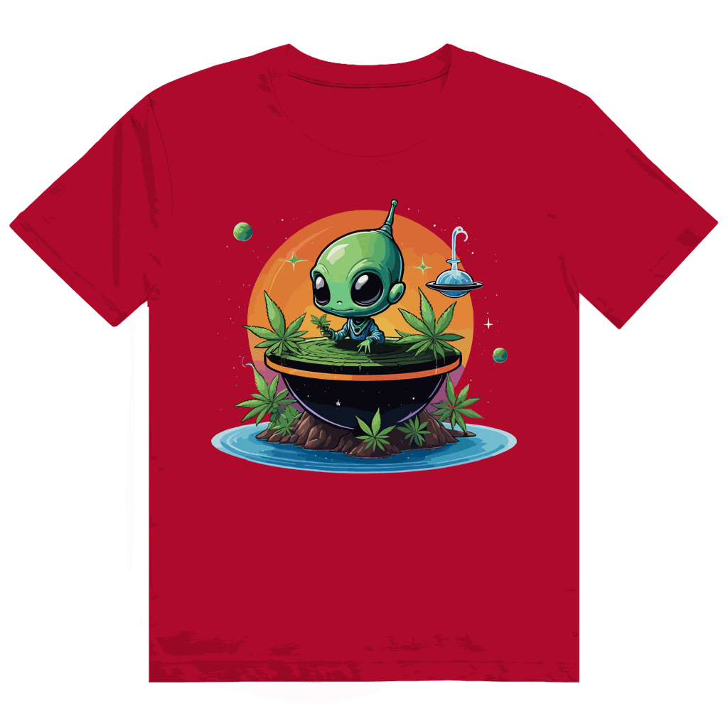Heavy Cotton T-Shirt - OG Alien | Division420®