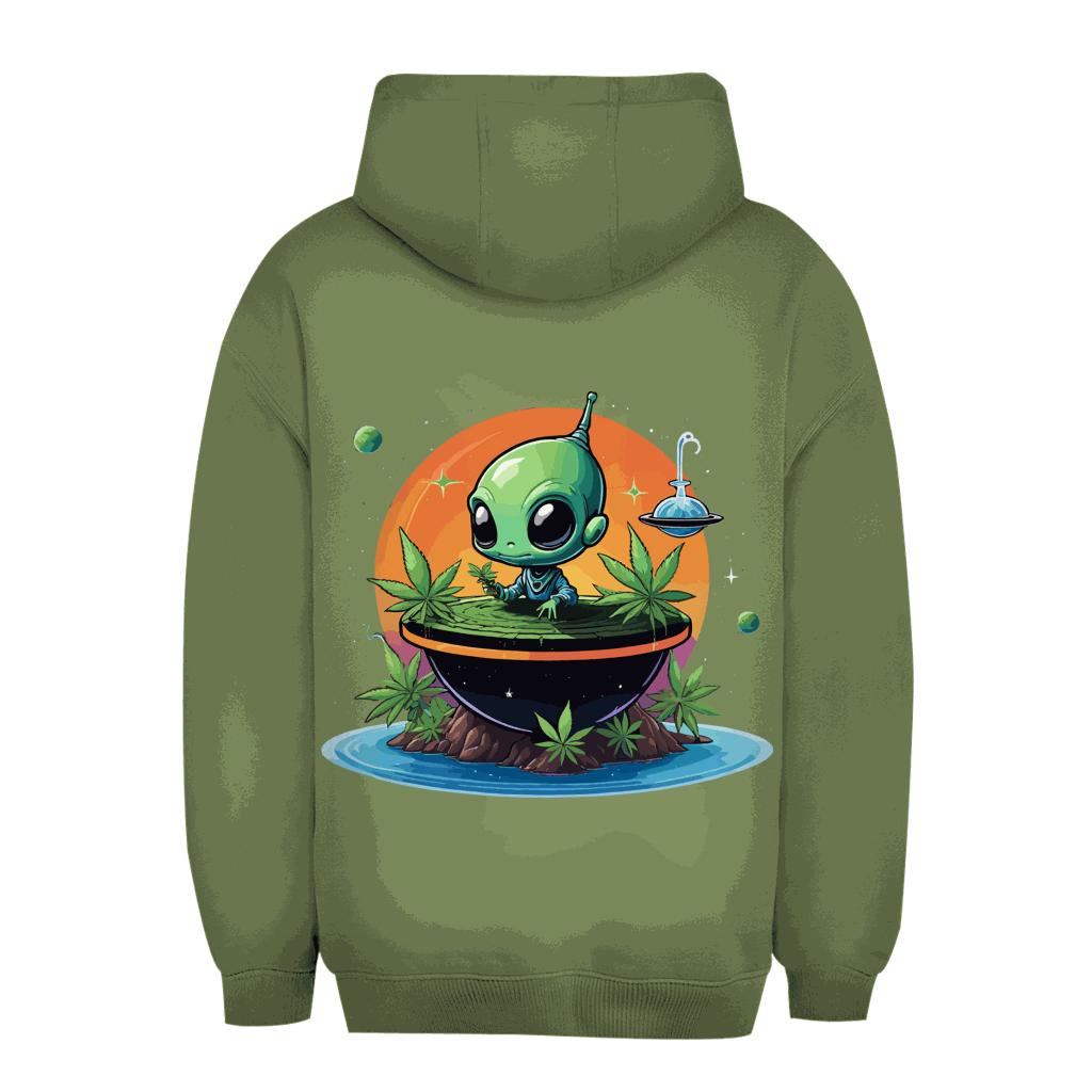 Unisex Oversize Hoodie - OG Alien  | Division420®