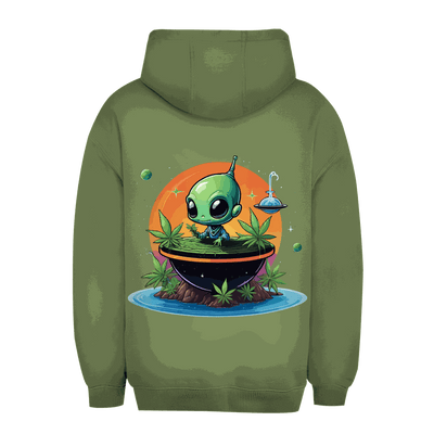 Unisex Oversize Hoodie - OG Alien  | Division420®