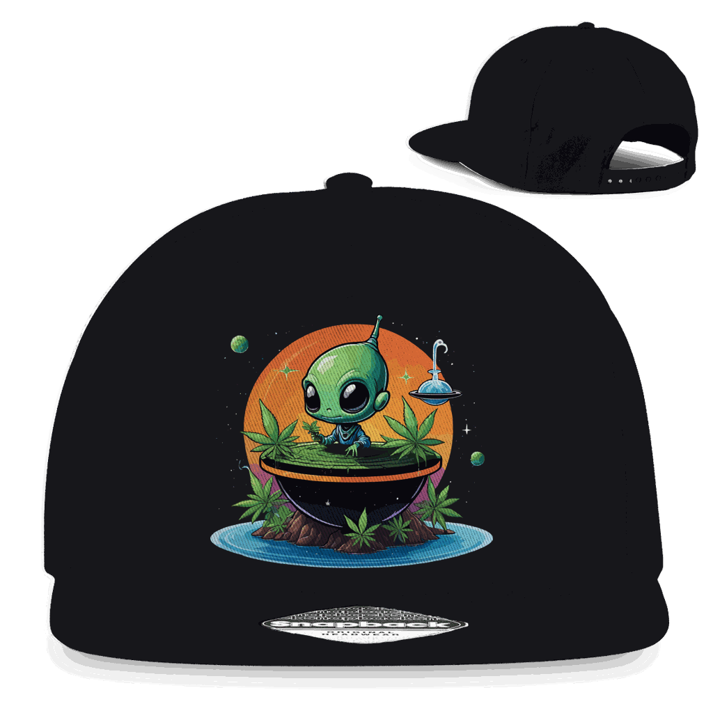 Snapback Rapper Cap - OG Alien | Division420®