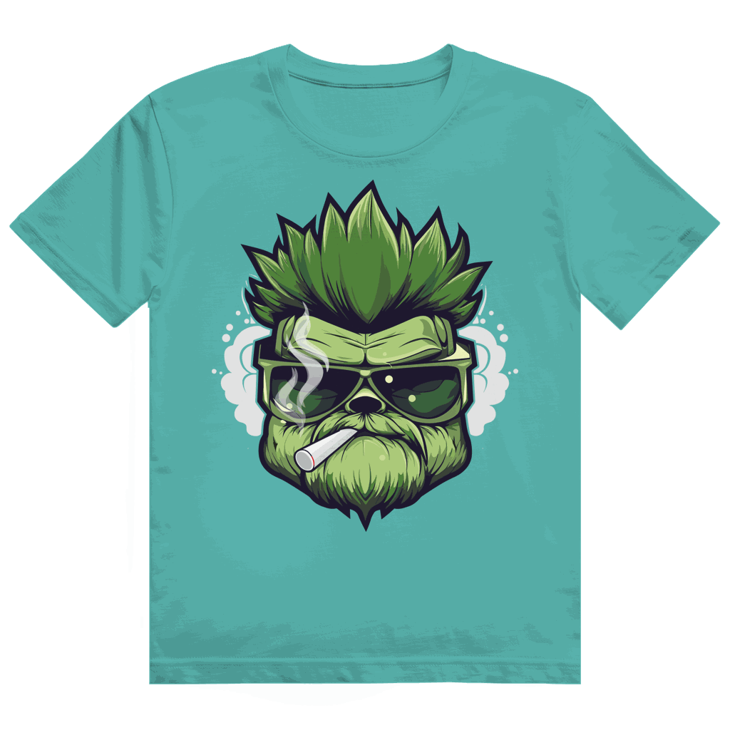 Division420 Heavy Cotton T-Shirt Monster OG unisex aus 100% ringgesponnener Baumwolle in modernem Tubular Fit