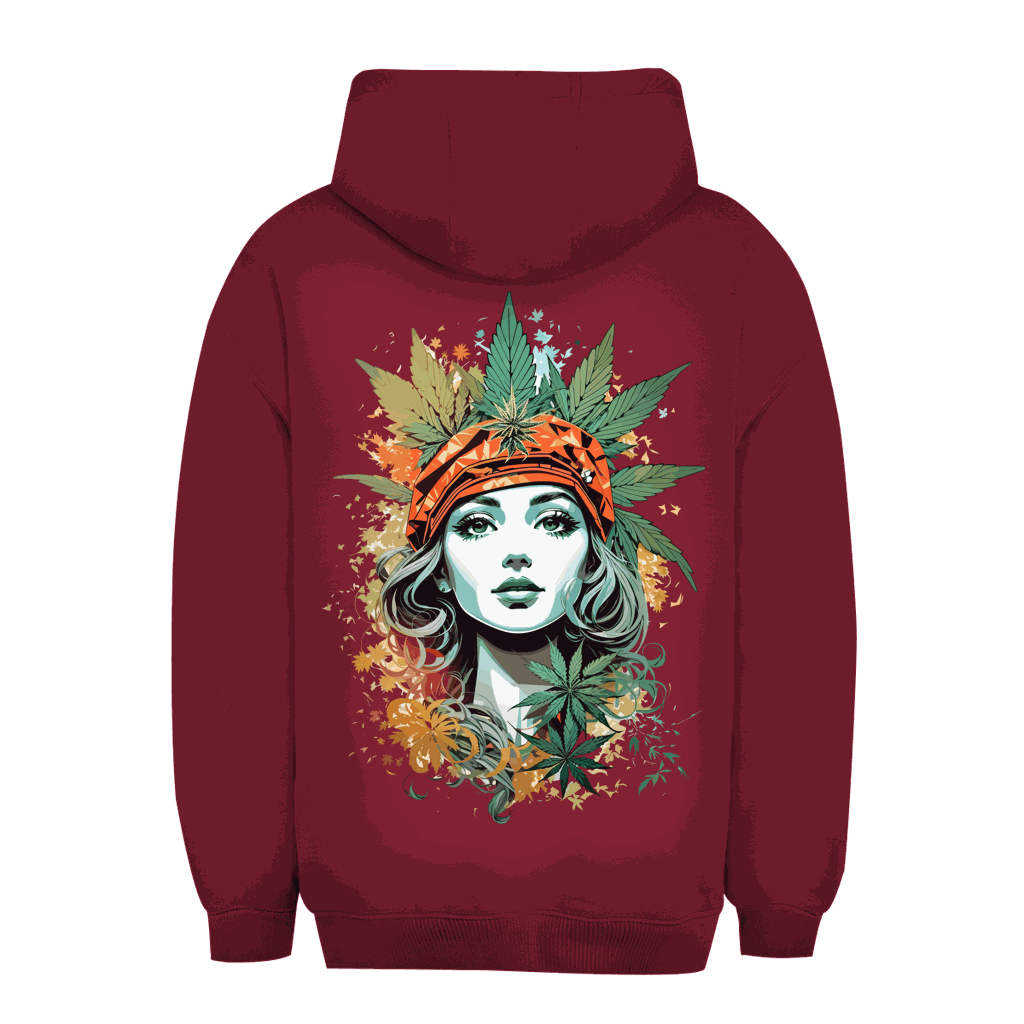 Größentabelle für Unisex Oversize Hoodie von Division420