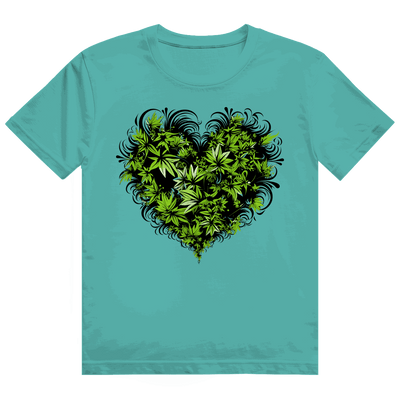 Heavy Cotton T-Shirt - Weed Love | Division420®