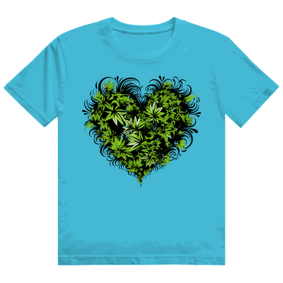 Heavy Cotton T-Shirt - Weed Love | Division420®