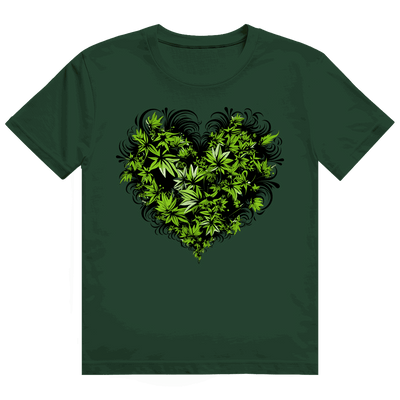 Heavy Cotton T-Shirt - Weed Love | Division420®
