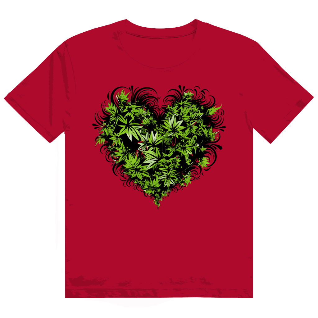 Heavy Cotton T-Shirt - Weed Love | Division420®