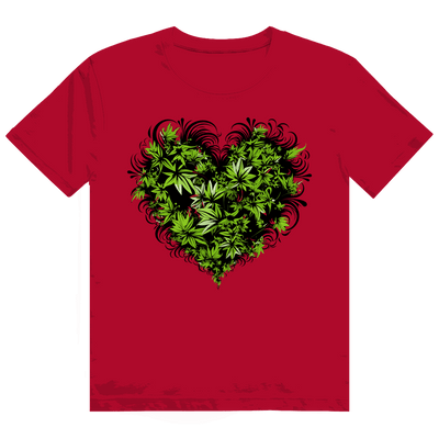 Heavy Cotton T-Shirt - Weed Love | Division420®