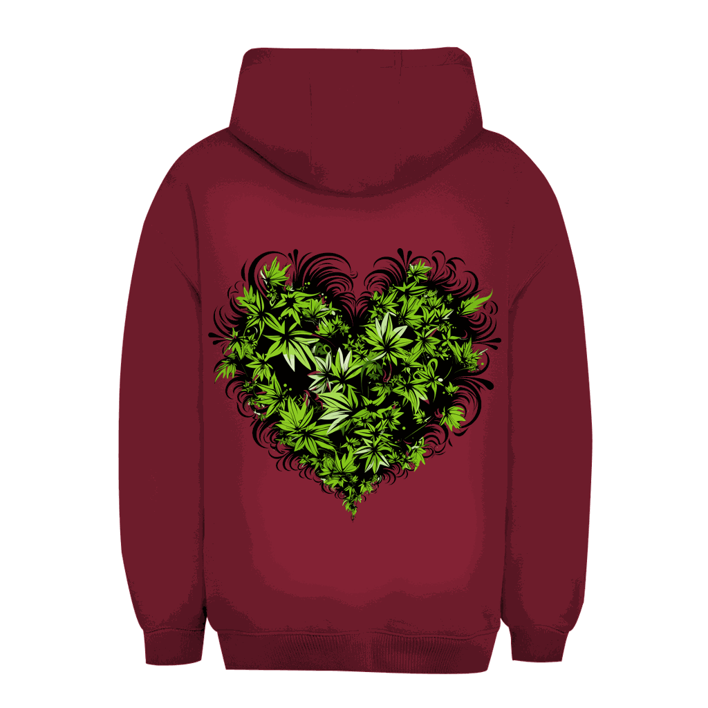 Unisex Oversize Hoodie - Weed Love | Division420®