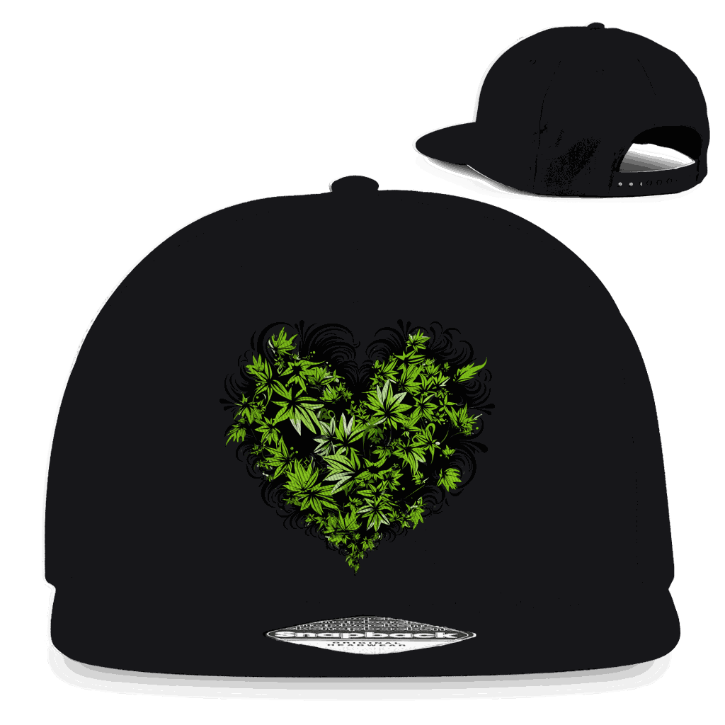 Snapback Rapper Cap - Weed Love | Division420®
